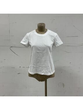 James Perse White Cotton Baby Tee